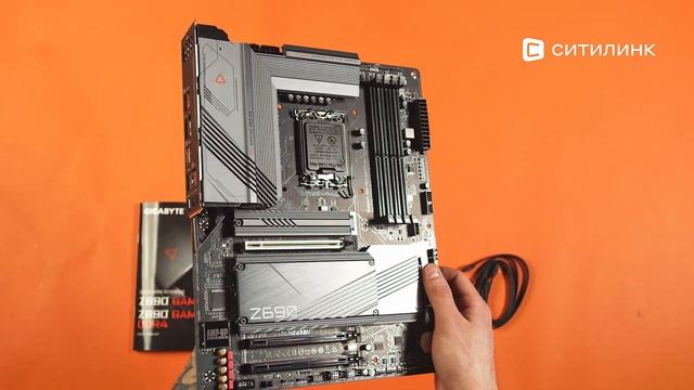 Обзор материнской платы GIGABYTE Z690 GAMING X DDR4 | Ситилинк смотреть онлайн