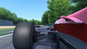 Ferrari F1 2018 with F2004 Engine vs Ferrari F1 2004 - Monza