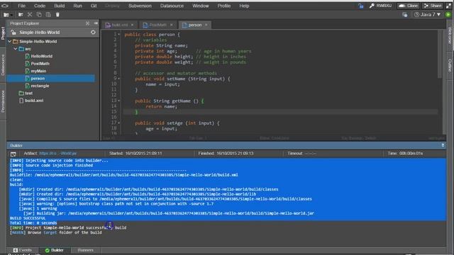 Building and Running your Java Program in Codenvy смотреть онлайн