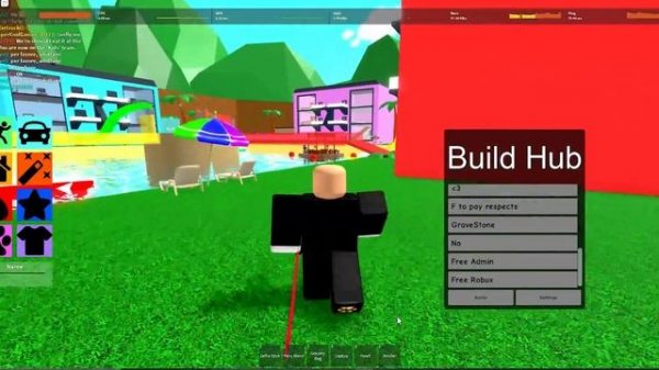 ROBLOX FE Build Hub Script | ROBLOX EXPLOITING