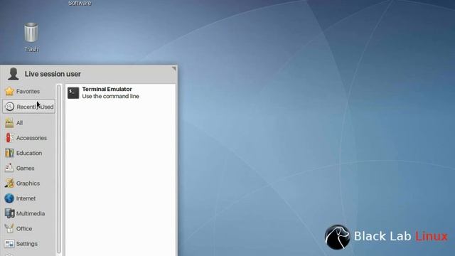 Black Lab Linux 7.6 Screencast and Screenshots смотреть онлайн