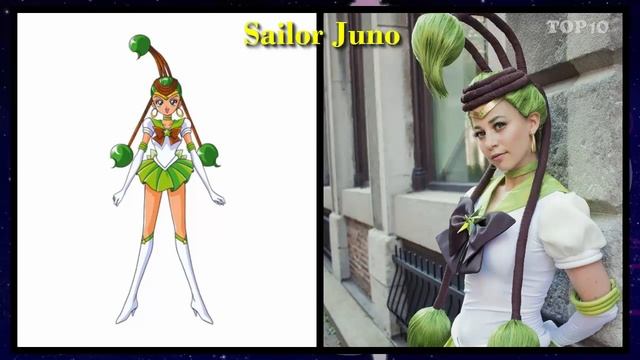 Sailor Moon Characters In Real Life (Part 1) | TOP 10 смотреть онлайн