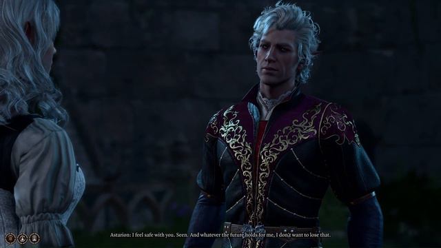 Astarion Graveyard Romance Scene | Baldur's Gate 3