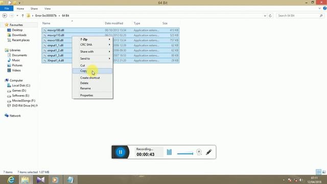 How to fix 0xc0000007b 1000% works смотреть онлайн