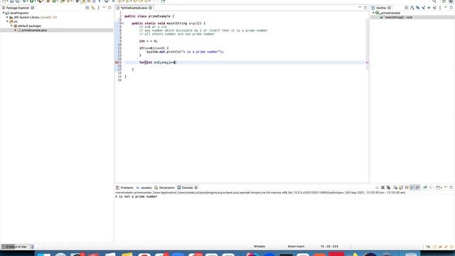 Program to Check Whether A Number is Prime or Not in Java by Shrikant Lade смотреть онлайн