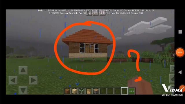 Как построить избушку в майкрафт смотреть онлайн