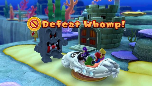 Mario Party 10 Bowser Party #186 Spike, Mario, Wario, Waluigi Whimsical Waters Master Difficulty смотреть онлайн