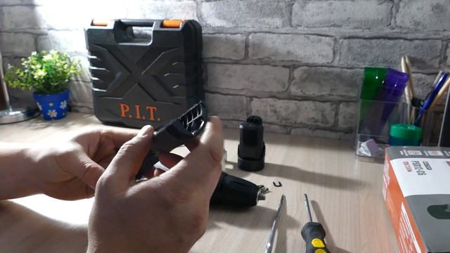 Шуруповерт PIT PSR 12-C6 редуктор пластик или металл ? смотреть онлайн