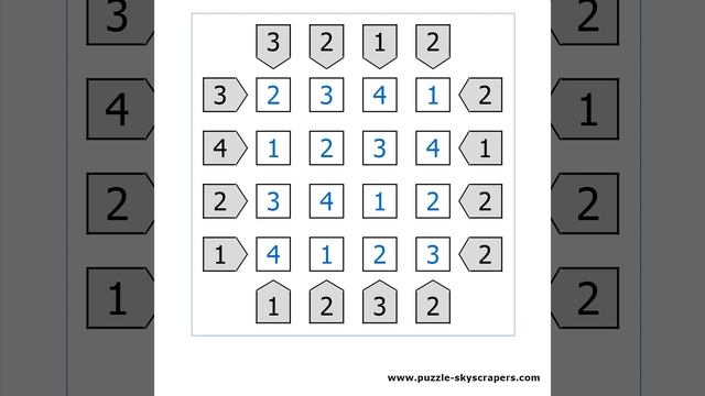 Skyscrapers Tutorial - #1 Rules смотреть онлайн