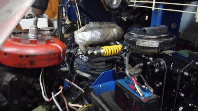 Mercury Thunderbolt 4-5-7.5 нР Ставим электронное зажигание,в замен контактов. смотреть онлайн