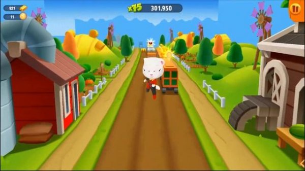 Talking Tom Cat vs Talking Tom Gold Run Carnival Angela | Gameplay Android,iOS