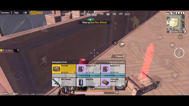 Play With Legendary Groza Steel Front ✅ Misty Port | PUBG METRO ROYALE смотреть онлайн