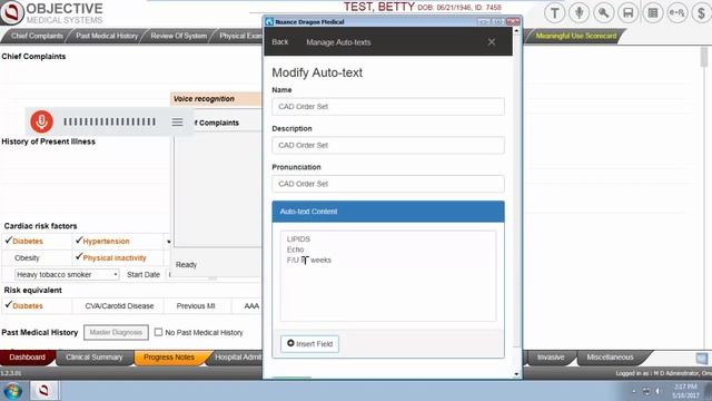 OMS - Creating Dictation Auto Text смотреть онлайн