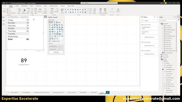Section 33 -? Decode Customer Insights: Unleash the Power of Weekday Purchase Analysis in Power BI! смотреть онлайн