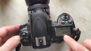 Где искать настройки Диафрагмы, Выдержки и Светочувствительности на примере Nikon D700