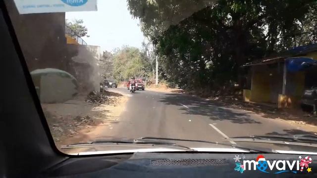 Дорога на пляж Арамболь. Арпора-Морджим-Мандрем-Арамболь.