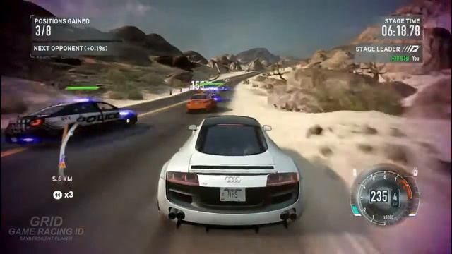 Game Play NFS The Run Stage 3 Death Valley Race 3 смотреть онлайн