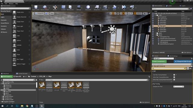 RTX ON. Часть 1. Введение в Raytracing, Глобальное освещение, Ambient Occlusion на Unreal Engine 4 смотреть онлайн