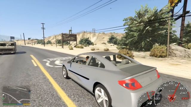 GTA 5 Peugeot 407 Coupe гта 5 авто машина car #авто #car #gta5 #гта5 смотреть онлайн