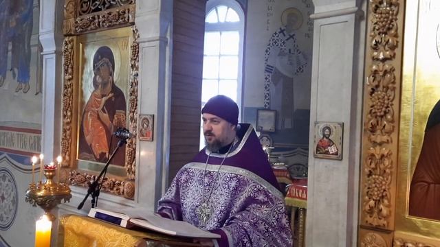 Проповедь в день памяти Апостола Матфея. Трудный урок от Господа. 29.11.2022г. смотреть онлайн