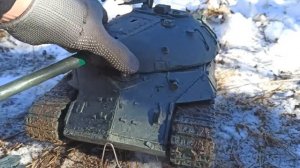 ИС-3 из пластилина испытание броне стойкости экипаж четыре танкиста собака и хрюшка удаленное видео