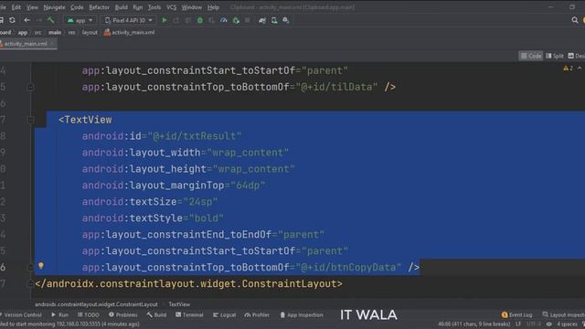 ANDROID - COPY-PASTE DATA USING CLIP BOARD || TUTORIAL IN KOTLIN смотреть онлайн