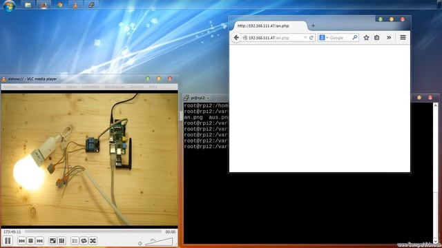 Raspberry Pi: Fernsteuerung über Webserver смотреть онлайн