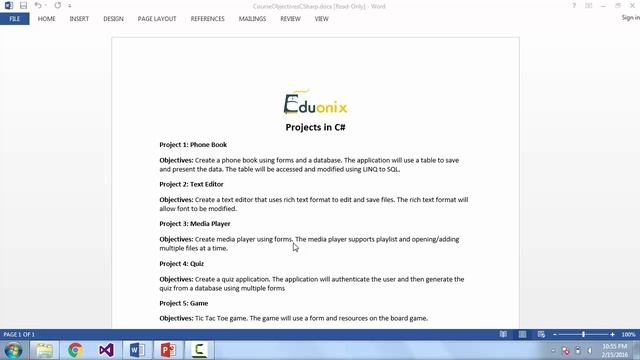 Projects in CSharp - Learn By Building Projects смотреть онлайн