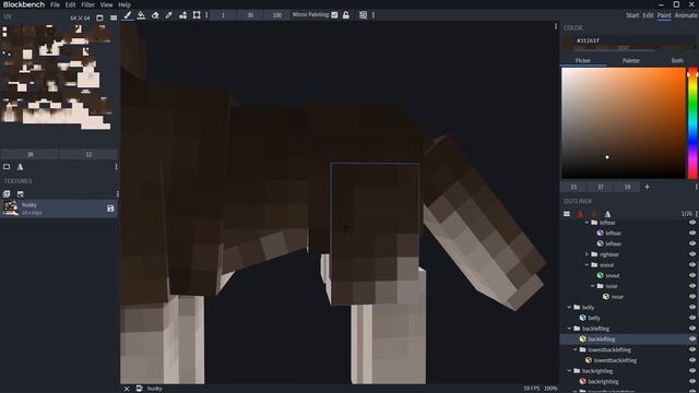 How to Texture Minecraft Models - Blockbench Tutorial #3 смотреть онлайн