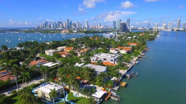 MİAMİ Florida  - Trip With 4K Videos Accompanied By Relaxing Music