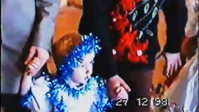 Новогодняя Елка в школе (часть 2) пос.Литовко 1998 год смотреть онлайн