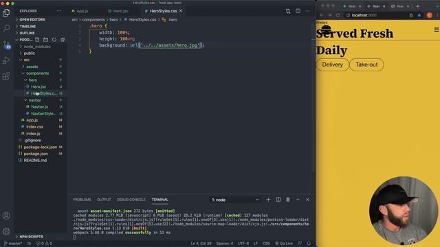 React Website - Pass Props to Functional Components смотреть онлайн