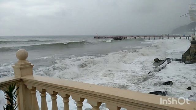 ЛОО.Шторм 26.11.2022#сочинцы#пляжлоошторм#sochi2022#лоо2022