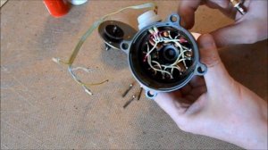 Электродвигатель Д 32П1  Ремонт и подключение к сети 220 В