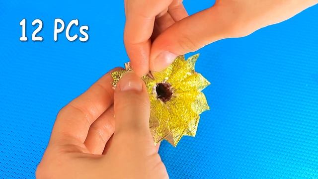 ОСЕННЕЕ УКРАШЕНИЕ НА ГУЛЬКУ.?РЕЗИНКА НА ПУЧОК. Канзаши мастер-класс. Мария Калугина. смотреть онлайн