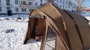 Карповая палатка EastShark New 101 3 man | Лучшая палатка для 2 и 3 рыбаков