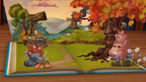 Басня "Свинья под дубом"