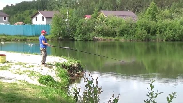 Рыбалка на карпа, лето 2019 Сибиряк на Урале. смотреть онлайн