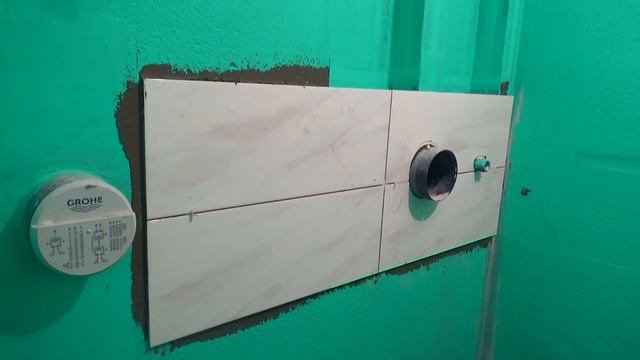 Полки из ПЛИТКИ своими руками! Ремонт ванной! Ниши из плитки! смотреть онлайн