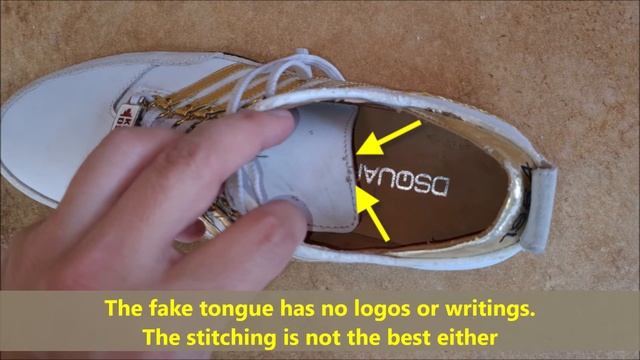 Dsquared2 sneakers real vs fake review. How to spot fake Dsquared kick it 1964 trainers смотреть онлайн