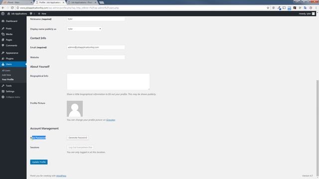 How to Change Wordpress Password 2017 смотреть онлайн