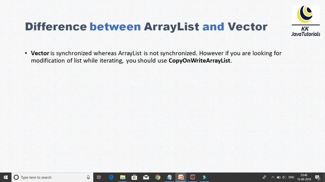 What are similarities and difference between ArrayList and Vector?|Java Collection Interview Ques. смотреть онлайн