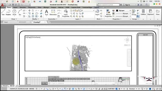 Using the MVIEW Command in AutoCAD 2017 смотреть онлайн