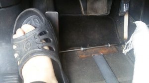 Делаем перенос педали газа под левую ногу. (Часть 4)