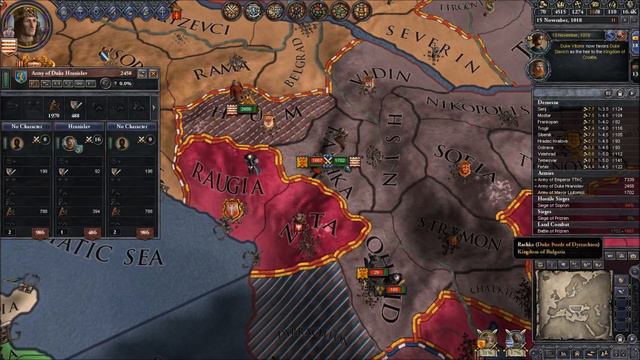 IUPlays Crusader Kings 2 Sons Of Abraham Croatia Reboot (E021) Bulgarian War смотреть онлайн