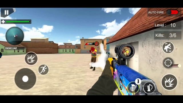 Police Counter Terrorist Shooting:FPS Strike War - Android GamePlay - FPS Shooting Games Android #6 смотреть онлайн