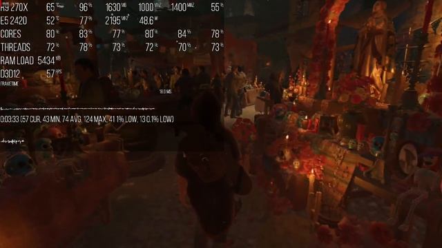 Shadow of the Tomb Rider тест на Xeon E5-2420(15$) LGA 1356 смотреть онлайн