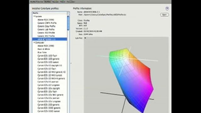 Colour Space ICC Profile Vol 2 смотреть онлайн