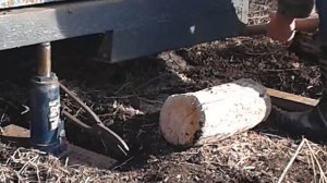 Передвигаю сарай без крана 1