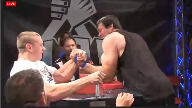 ArmFigth LAS VEGAS UAL 2013  Devon Larratt Vs Oleg Zhokh